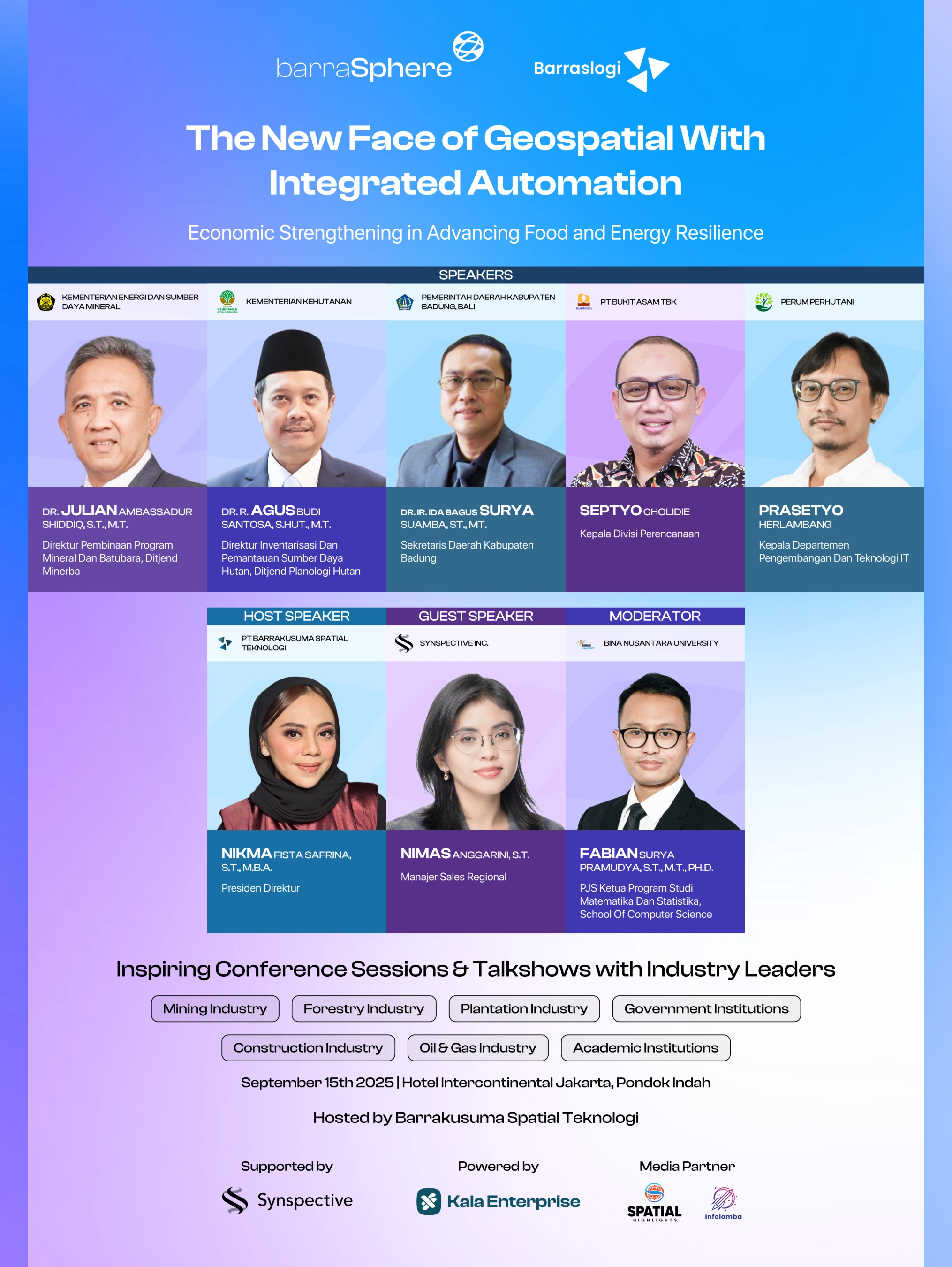 BarraSphere 2025 Bahas Tantangan dan Masa Depan Otomatisasi Data Geospasial - Gambar 1