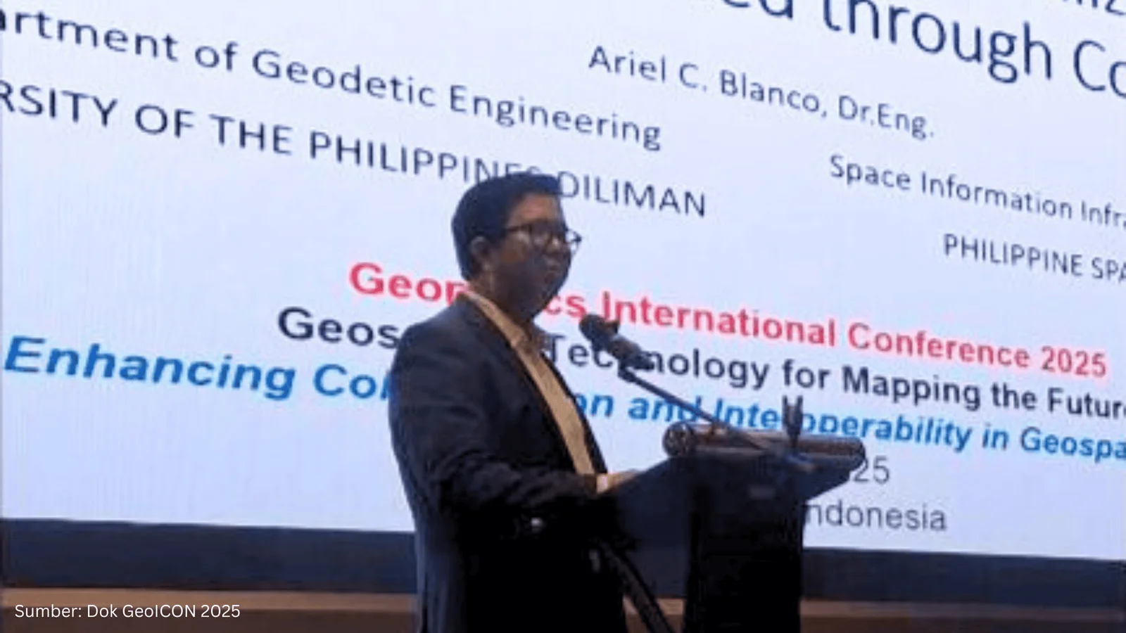 GeoICON 2025 Bahas Peran Strategis Teknologi Geospasial dalam Mendorong Ekonomi Antariksa - Gambar 1