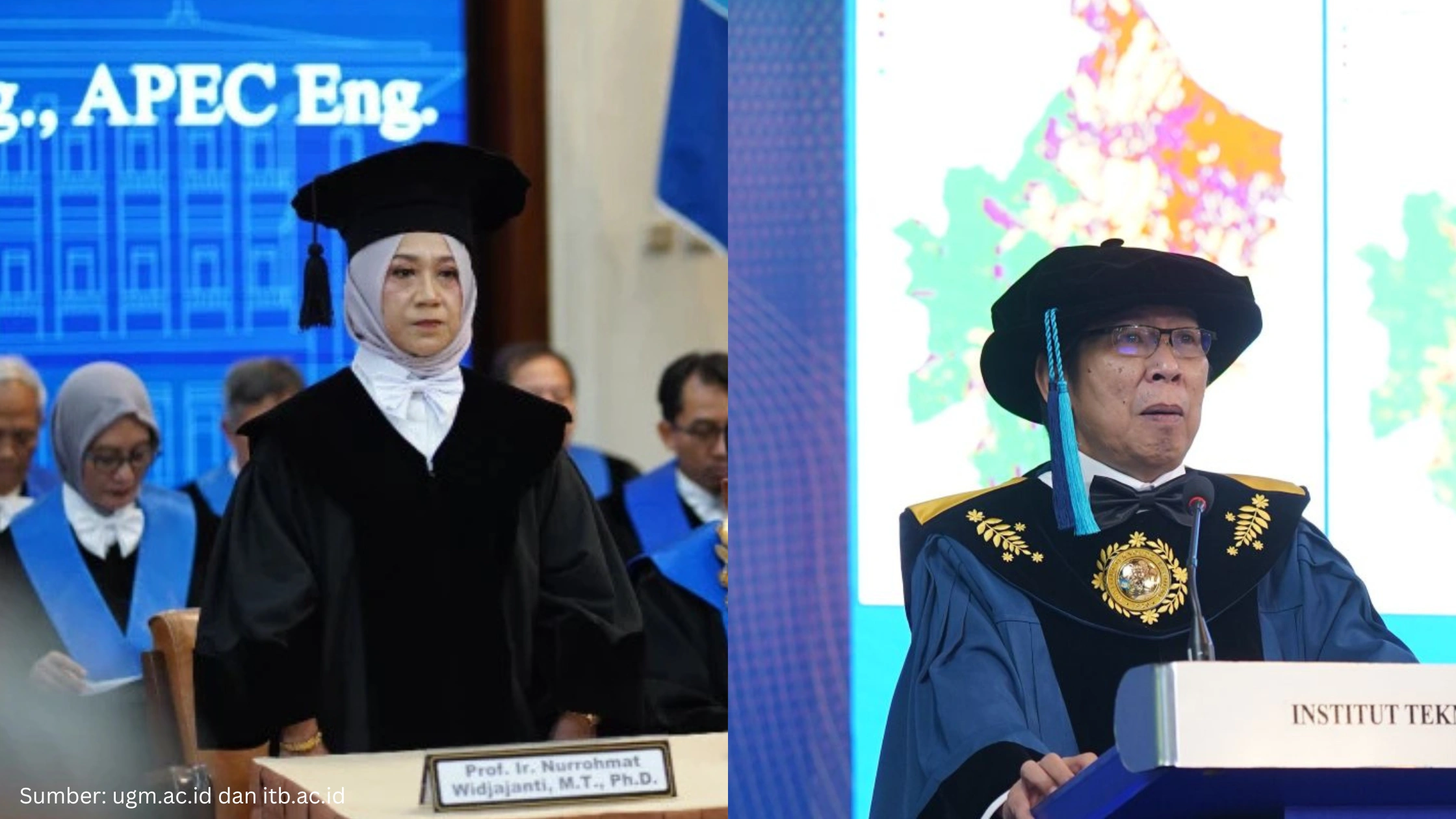 Indonesia Tambah Dua Guru Besar di Bidang Geospasial