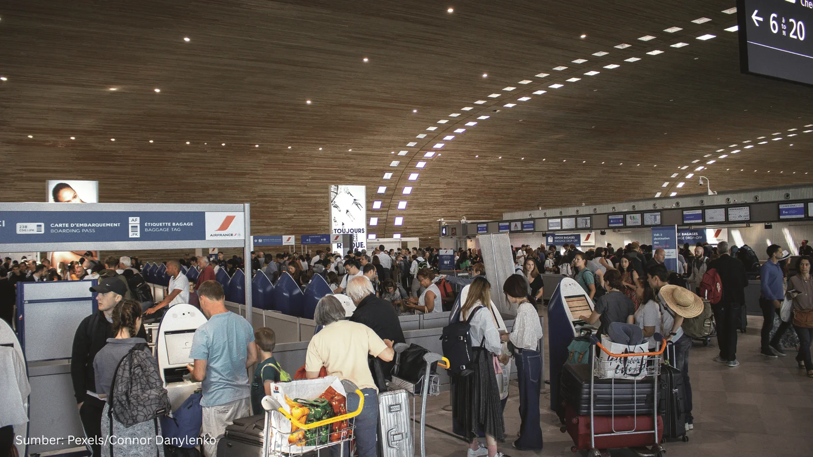 LiDAR dan Kecerdasan Spasial Bisa Merevolusi Antrean Check-In di Bandara