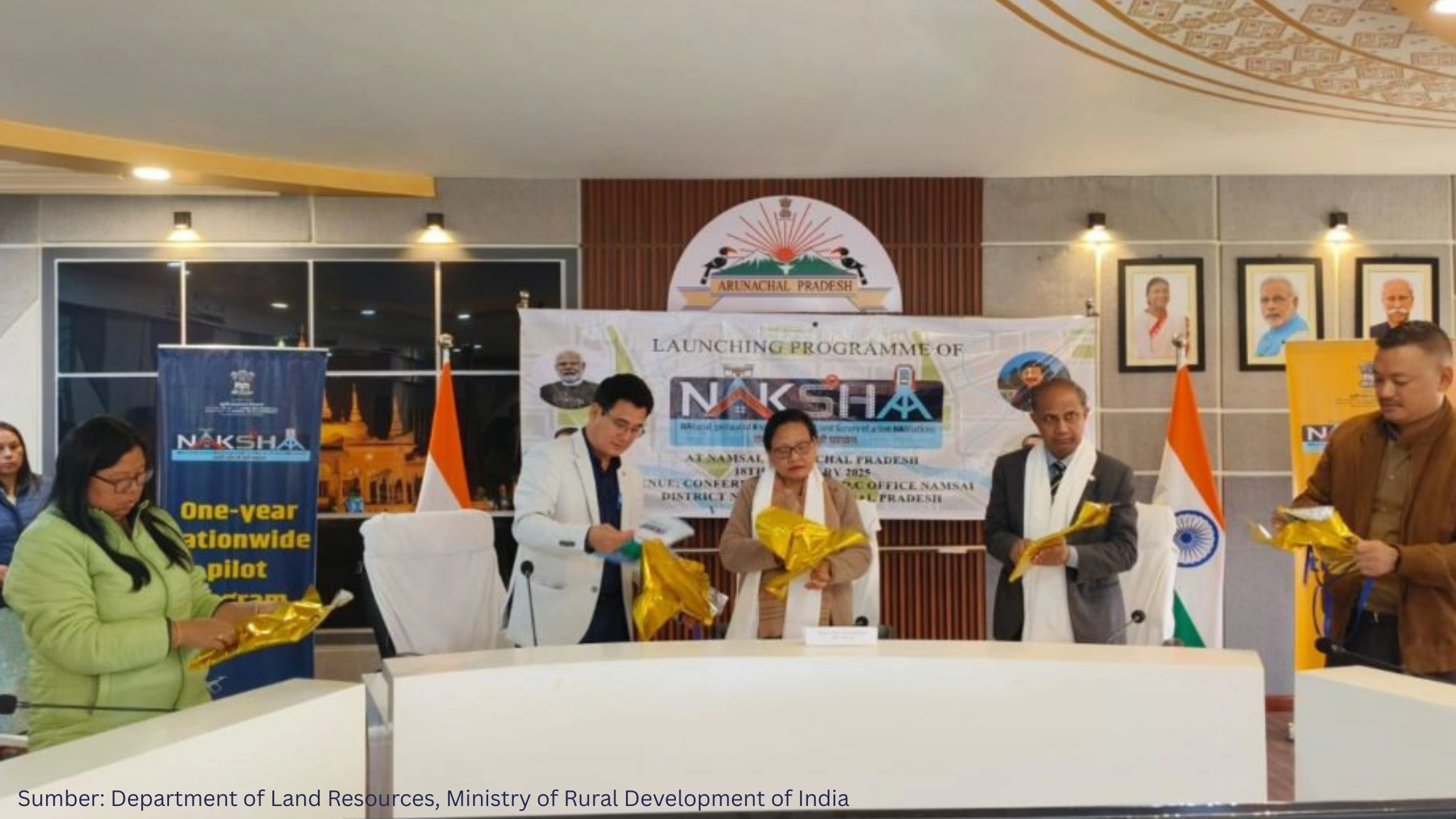 Setelah SWAMITVA, India Perluas Pemetaan Geospasial Perkotaan Lewat NAKSHA Project